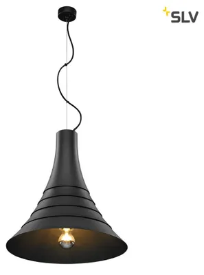 Image de SLV Bato 45 Luminaire suspendu Noir SLV 1000433