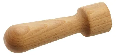 Holz-Stößel für Fleischwolf Nr. 5/8/10, unverpackt