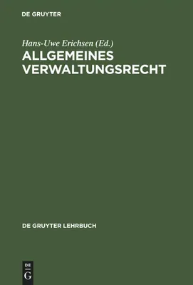 Produktbild von Allgemeines Verwaltungsrecht
