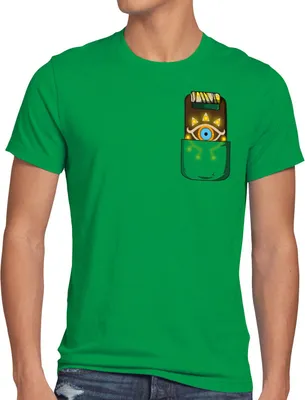 Produktbild von A.N.T. Sheikah Tafel Herren T-Shirt wild the breath of snes link