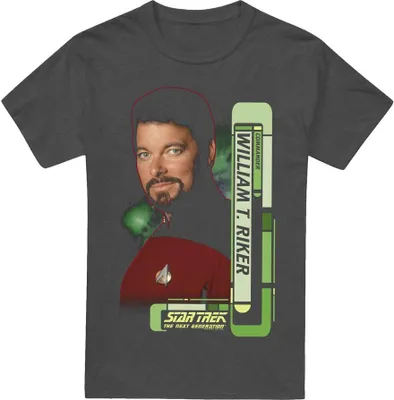 Produktbild von Star Trek - T-Shirt für Herren/Damen Uni TV18152 (XL) (Holzkohle)