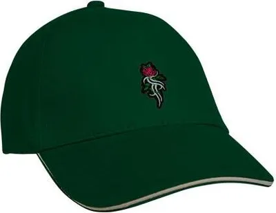Produktbild von Baseballcap mit Einstickung Tribal Rose - 68341 Color - grün