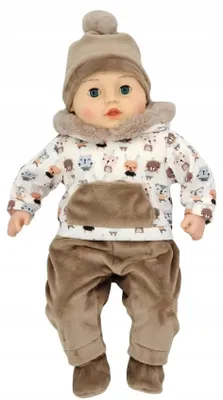 Zdjęcie produktu dla Lalka bobas mówi i śpiewa 45cm - MarioToys