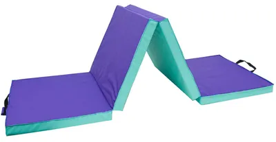 Produktbild von Klappbare Turnmatte 180x60x5 cm Gymnastikmatte Weichboden Kinder Turnen Zuhause