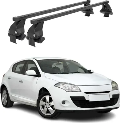 Immagine prodotto di Barre trasversali Menabo per Renault Megane III 2008-2016 Nero