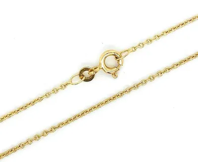 Produktbild von Karat 1.0140/40 Halskette Collier Damen Rundankerkette 333er Gold 40 cm