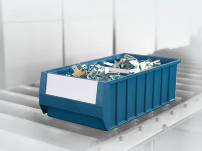 Produktbild von Regalkästen - Lebensmittelgeeignet - 90x234x600 mm - 8 Stück - Regalkasten