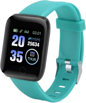 116 Plus Smartwatch 13 Inch Fitness Uhr mit Anruf und Nachrichten Erinnerung IP67 Wasserdicht Schrittzähler Sportuhr