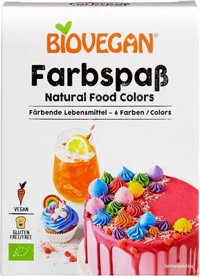 Productafbeelding van BIOVEGAN Bio Lebensmittelfarbe Mein Farbspass 48g