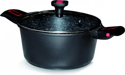 Obrázok produktu pre 24 cm hliníkový pekáč s nepriľnavým povrchom + pokrievka Baumalu 383606
