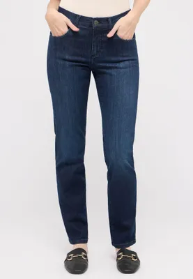 Produktbild von Angels - Damen 5-Pocket Jeans, Dolly (3468055), Größe:W38, Länge:L30, Farbe:dark indigo used (315)