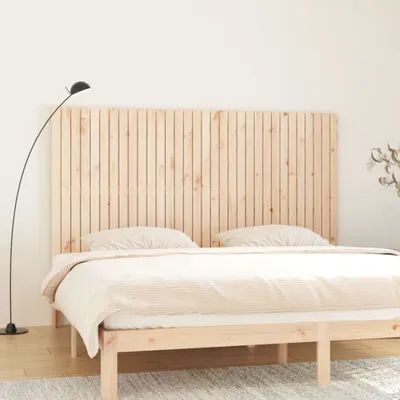 Produktbild von Wand-Kopfteil 204x3x110 cm Massivholz Kiefer 824928