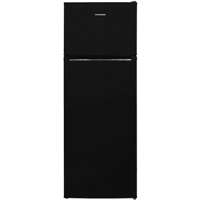 Produktbild von Heinner HF-V212BKE++ Kühl-Gefrierkombination 212 L, Less-Frost, Türanschlag wechselbar, Schwarz
