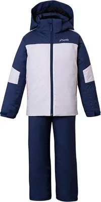 Immagine prodotto di Phenix set giacca e pantaloni da sci per bambini Snow Angel Jr bianco/blu navy Taglia: 4-8 l