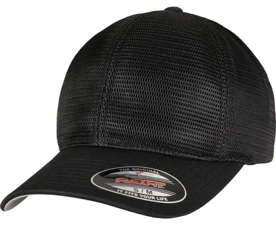 Produktbild von FLEXFIT 360 | Flexfit 360 Omnimesh Cap, Ohne Verschluss - Farbe: Black - Größe: S/M
