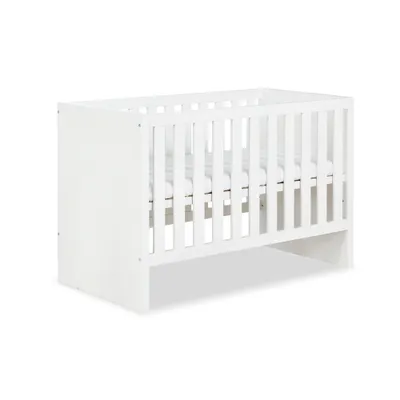 Produktbild von Kinderbett 60x120 ALABANA mit Schutzgitter - weiß