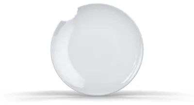 Image de Ensemble de 2 assiettes en porcelaine, diamètre 15 cm, pour les collations