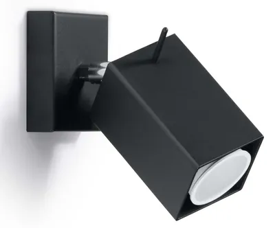 Zdjęcie produktu dla Lampa reflektor spot MERIDA Czarny SL.0099 Sollux