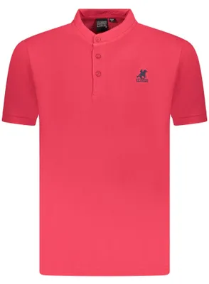 Zdjęcie produktu dla US GRAND Herren-Poloshirt mit kurzen Ärmeln, Rot