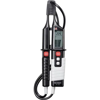 Produktbild von VOLTCRAFT VC 64 Zweipoliger Spannungsprüfer CAT III 1000 V, CAT IV 600 V Akustik, LCD, LED