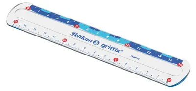 Produktbild von Pelikan griffix Lineal 15cm in Faltschachtel