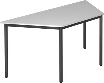 Produktbild von DORAN DRTR D - Grau 160 x 69 mit Rund-Rohr/Schwarz