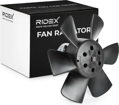 Produktbild von RIDEX 508R0009 Lüfter Motorkühlung Kühlerlüfter für VW GOLF II (19E, 1G1) Wasserkühler