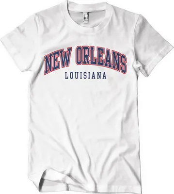 Produktbild von New Orleans - Louisiana T-Shirt - Large - White
