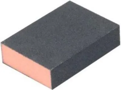 Image de Éponge abrasive 100 x 70 x 25 mm, grossière 180, KUBALA