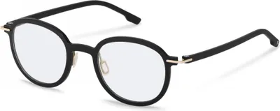 Produktbild von Rodenstock R5368 Black/gold 50/22/145 Damen Brillen