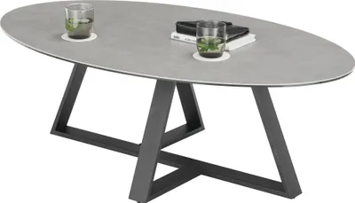 Produktbild von Couchtisch Elbing | grau / schwarz
