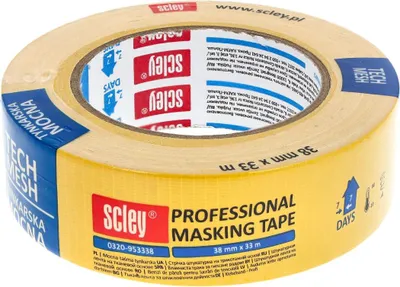 Image de Bande de protection tissée Hardex pour travaux de crépissage *295* 38mmx33m d'épaisseur