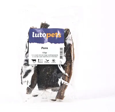 Productafbeelding van Lutopets Pansen – 100 gram – Hondensnack