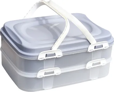 Produktbild von Partycontainer Transportbox Picknickbox Kuchenbox Muffinbox Kuchenbehälter