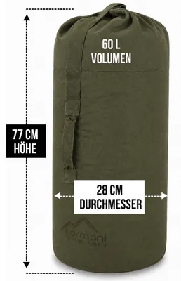 Produktbild von normani US Canvas-Seesack 60 l