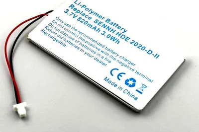 Produktbild von Akku für Sennheiser HDE 2020, HDE 2020-II, HDE 2020-D-II ersetz 534403, H383562 Li-Polymer, 3,7V, 820mAh
