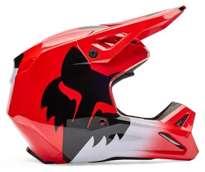 Obrázek produktu pro Fox V1 Shield Helm [Flo Red] Größe: S