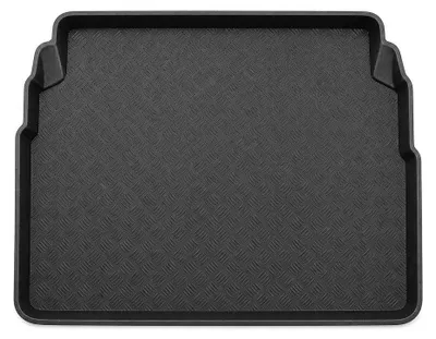 Productafbeelding van Rubberen kofferbakmat voor Mercedes-Benz Klasa E W210 1995-2002 (sedan) – zwart, op maat