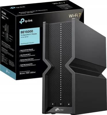 Image de TP-LINK TP-Link Archer BE700 „EasyMesh WiFi7“ maršrutizatorius (BE15000, 2,4 GHz / 5 GHz / 6 GHz, 1 x 10 GbEWAN, 1 x 2,5 GbELAN, 3 x GbELAN, 1 x USB3.0)