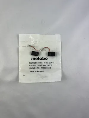 Produktbild von Metabo Kohlebuerstensatz, 316035510