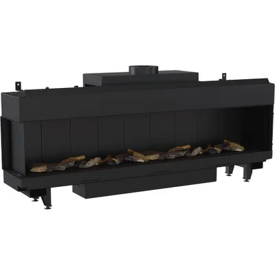 Zdjęcie produktu dla Kominek gazowy LEO 200 lewy Propan ∅ 130/200 12,5 kW