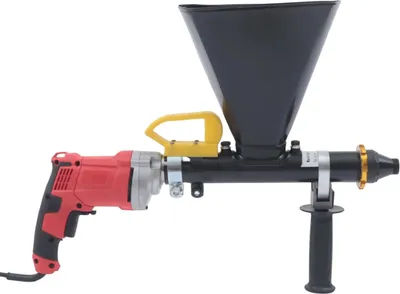 Obrázek produktu pro Elektrická spárovací pistole, pro spárování cihel a dlaždic, aplikátor cementu/malty, černá barva
