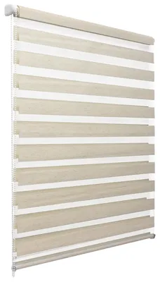 Produktbild von Sol Royal Doppelrollo SolDecor DL2, 40x150cm, Leinen – Klemmfix ohne Bohren