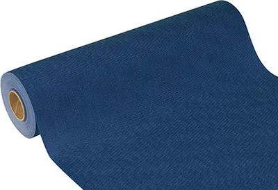 Produktbild von PAPSTAR Tischläufer "soft selection plus" Maße: (B)0,40 x (L)24,0 m dunkelblau