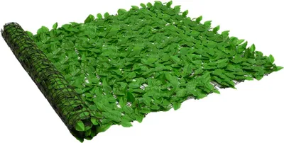 Image de Brise-vue de balcon avec feuilles vert 300x150 cm