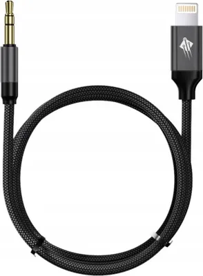 Immagine prodotto di Adattatore cavo Lightning mini Jack 3,5 mm AUX Audio 1 m 100 cm