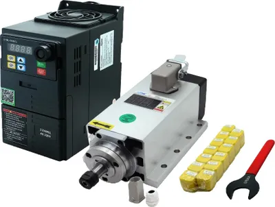 Produktbild von 2,2 kW CNC-Spindelmotor, 24000 U/min, ER20 Spannzangenkompatibilität, 220V