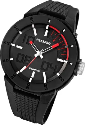 Immagine prodotto di Calypso Orologio da uomo Analogico K5629/2 Orologio da polso PUR in plastica nero UK5629/2