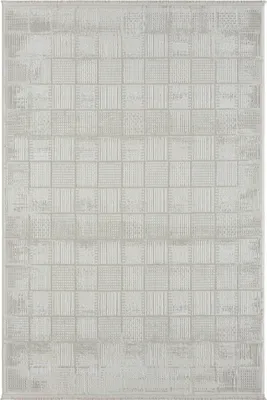 Produktbild von MY-RUG Teppich,Tilda, 230x160, Kurzflor-Teppich, creme weiß, weich, gemütlich, mit schönem Muster, flachgewebt, rechteckig
