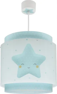 Produktbild von Kinderzimmer Deckenlampe Stern Baby Dreams mit transparentem Doppelschirm und Lichtdiffusor